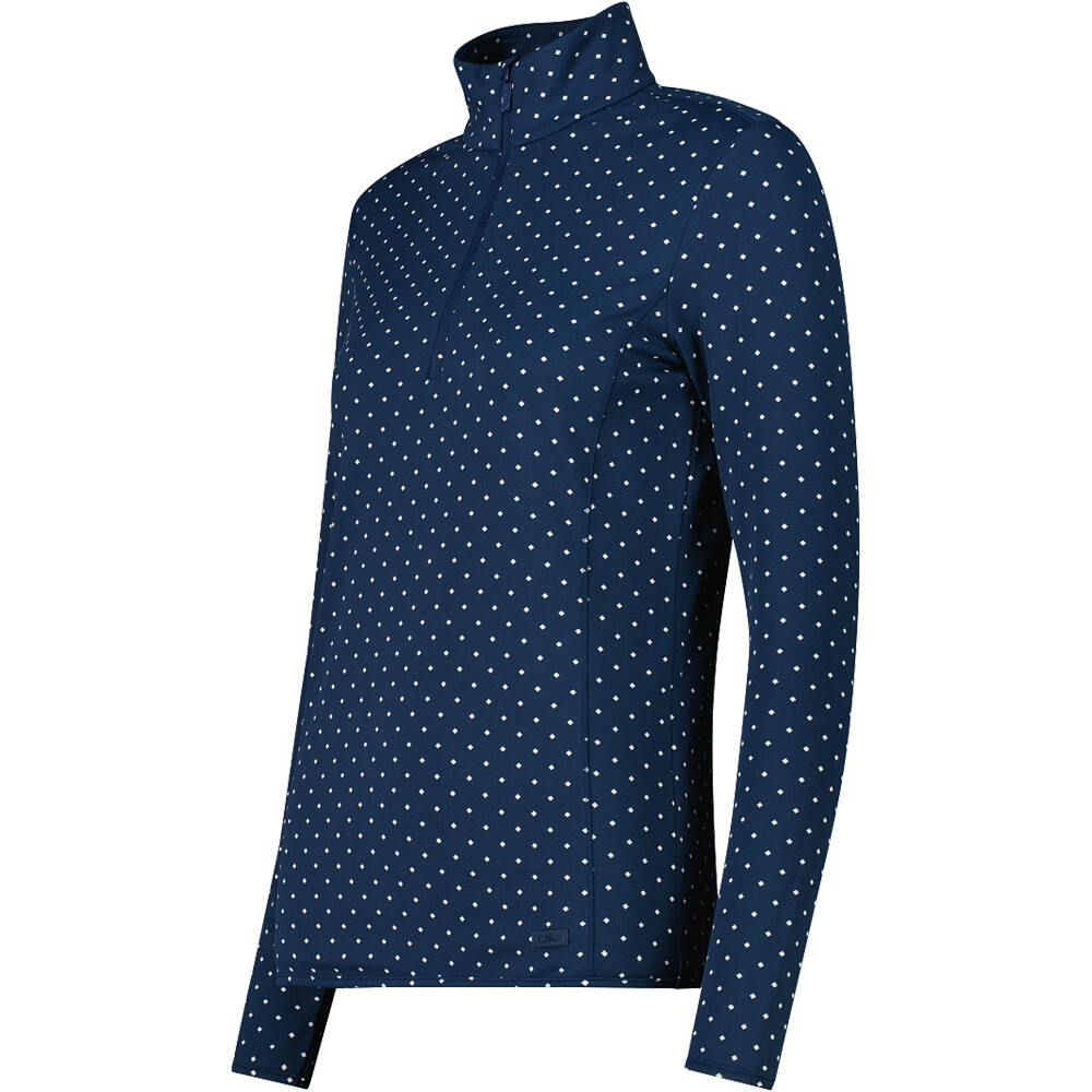 Cmp forro polar esquí mujer WOMAN PRINTED SWEAT vista detalle
