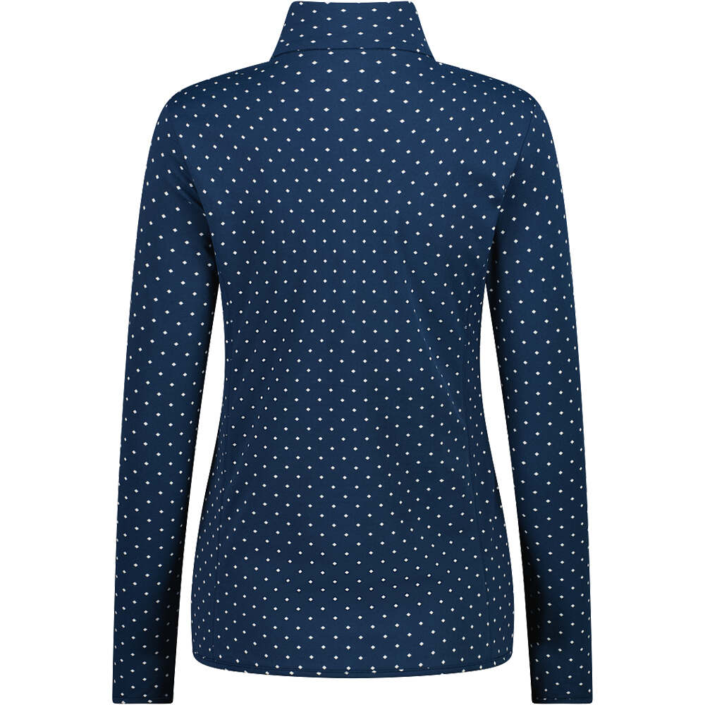Cmp forro polar esquí mujer WOMAN PRINTED SWEAT vista trasera