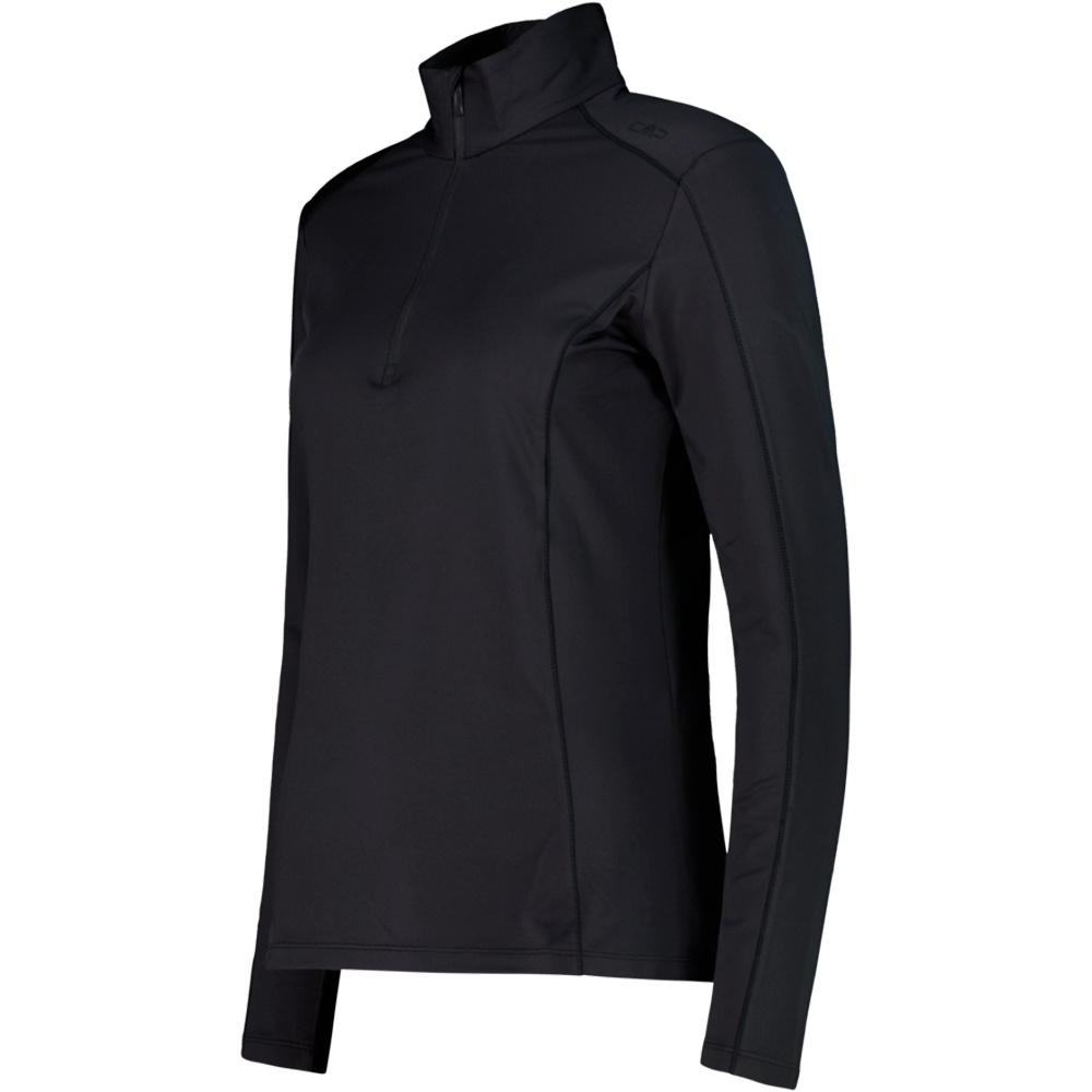 Cmp forro polar esquí mujer WOMAN SWEAT ANTRACITE vista detalle