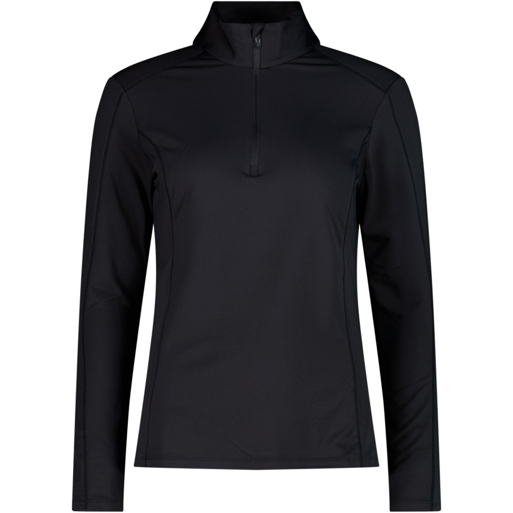 Cmp forro polar esquí mujer WOMAN SWEAT ANTRACITE vista frontal