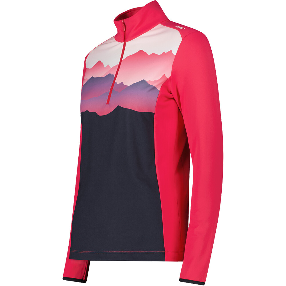 Cmp forro polar esquí mujer WOMAN SWEAT vista detalle