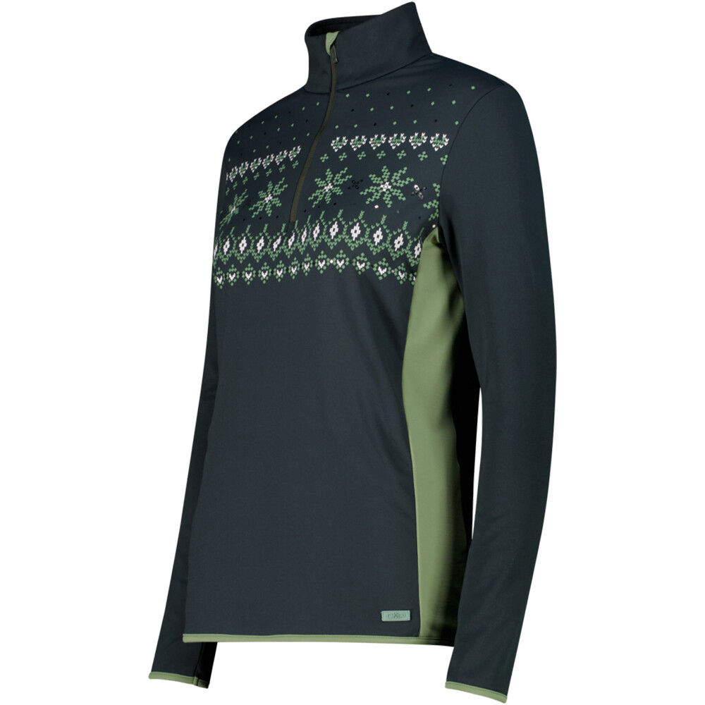 Cmp forro polar esquí mujer WOMAN SWEAT vista detalle