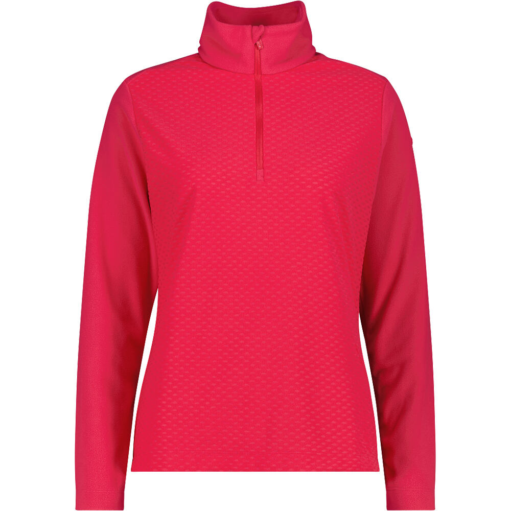 Cmp forro polar esquí mujer WOMAN SWEAT vista frontal