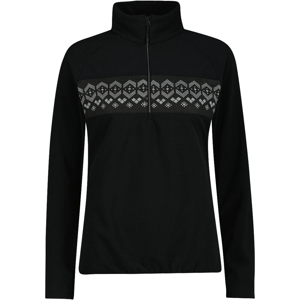 Cmp forro polar esquí mujer WOMAN SWEAT vista frontal
