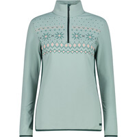 Cmp forro polar esquí mujer WOMAN SWEAT vista frontal