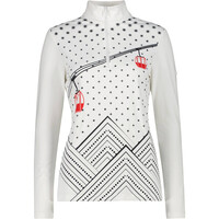 Cmp forro polar esquí mujer WOMAN SWEAT vista frontal