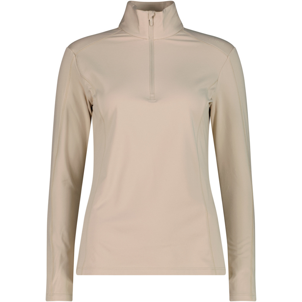 Cmp forro polar esquí mujer WOMAN SWEAT vista frontal