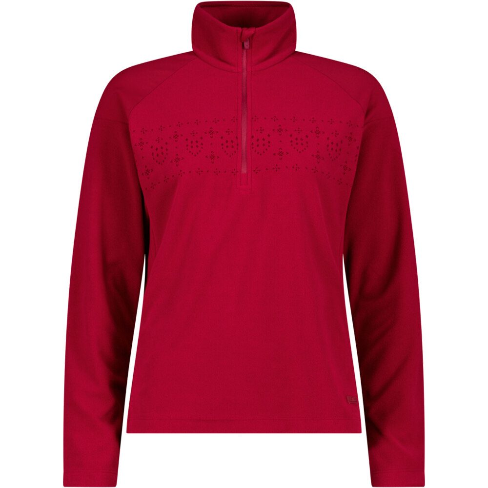 Cmp forro polar esquí mujer WOMAN SWEAT vista frontal