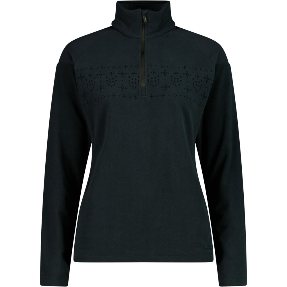 Cmp forro polar esquí mujer WOMAN SWEAT vista frontal