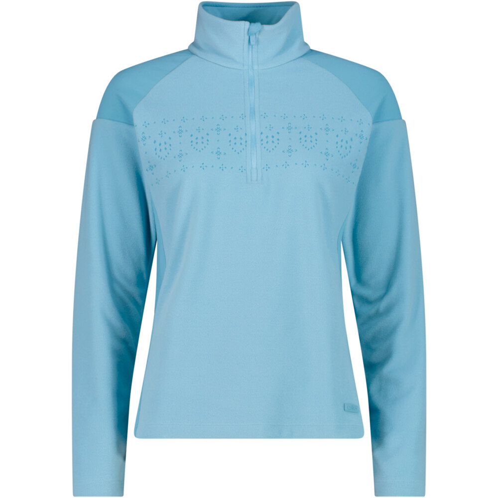 Cmp forro polar esquí mujer WOMAN SWEAT vista frontal