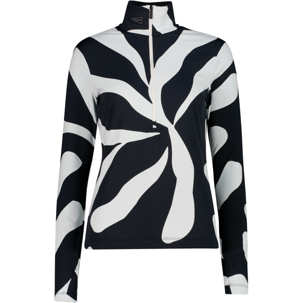 Cmp forro polar esquí mujer WOMAN SWEAT vista frontal
