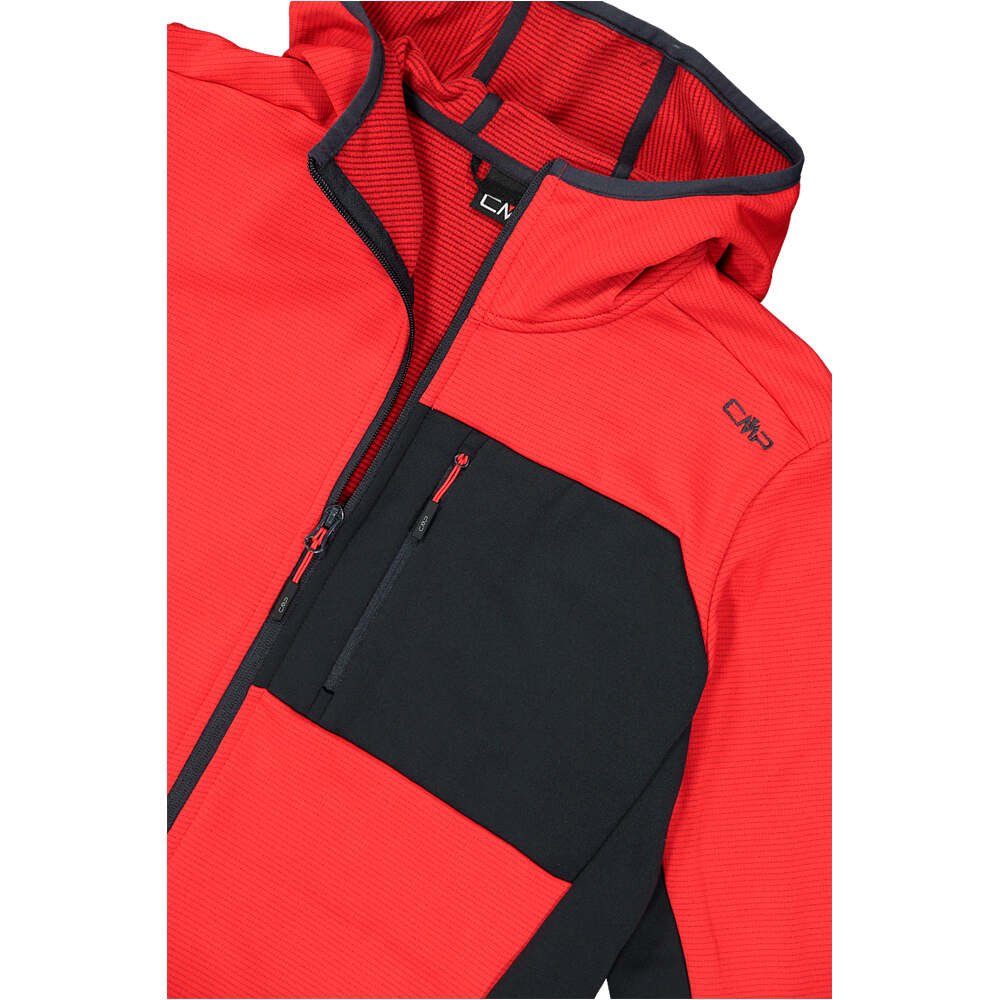 Cmp forro polar hombre MAN JACKET FIX HOOD 04