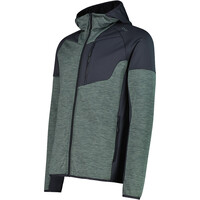 Cmp forro polar hombre MAN JACKET FIX HOOD vista detalle