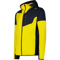 Cmp forro polar hombre MAN JACKET FIX HOOD vista detalle