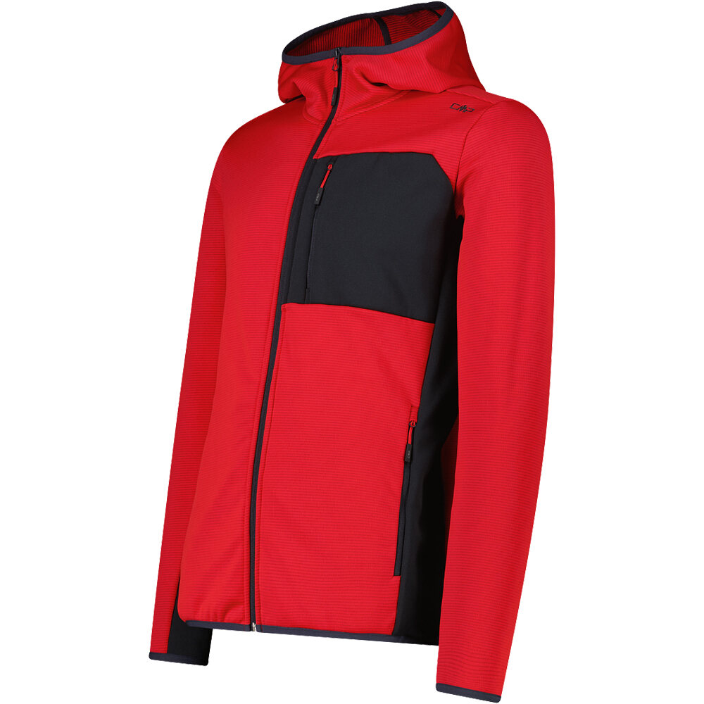Cmp forro polar hombre MAN JACKET FIX HOOD vista detalle