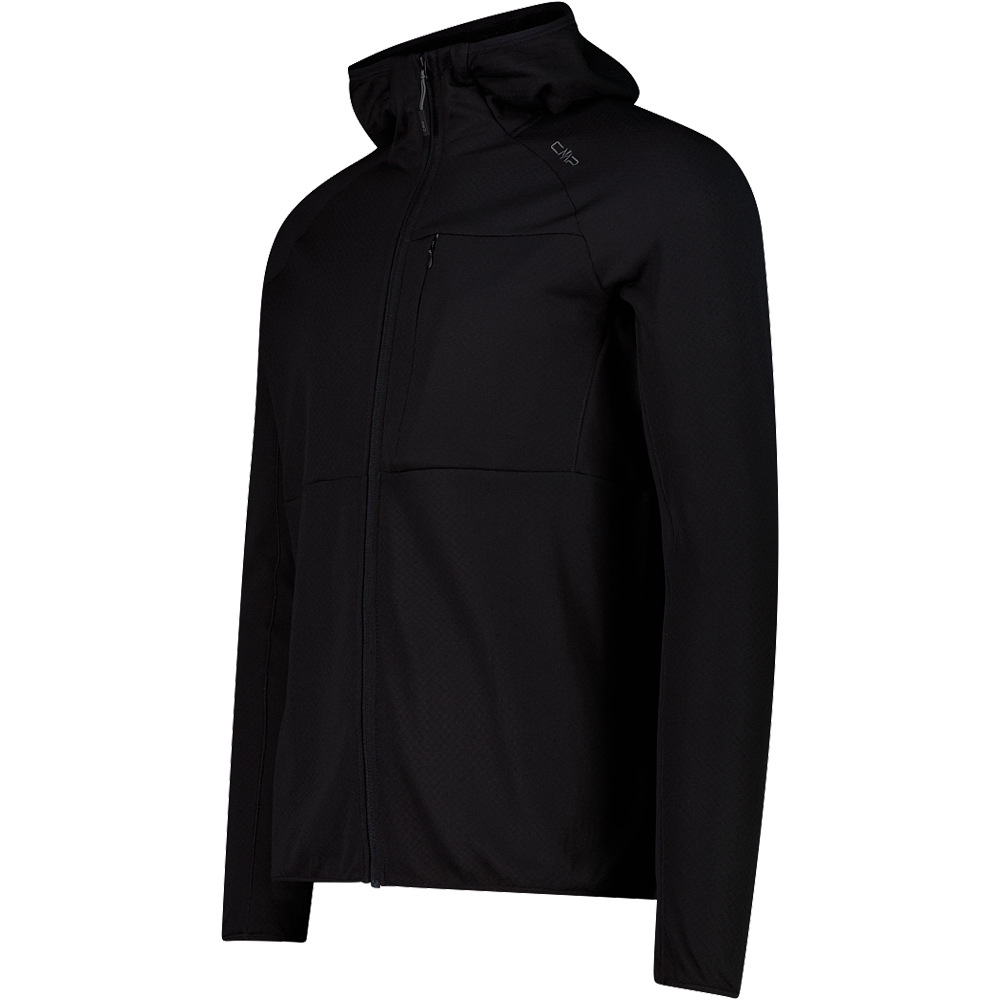 Cmp forro polar hombre MAN JACKET FIX HOOD vista detalle
