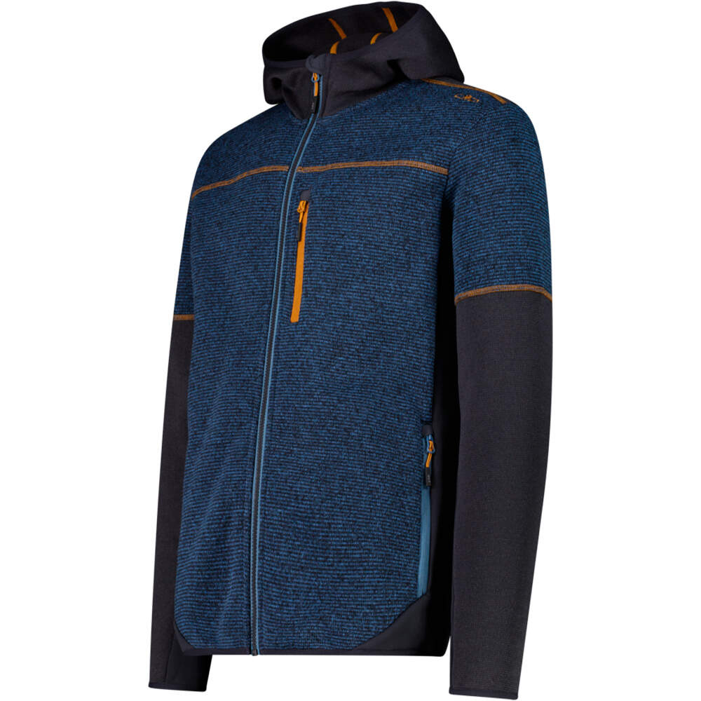 Cmp forro polar hombre MAN JACKET FIX HOOD vista detalle