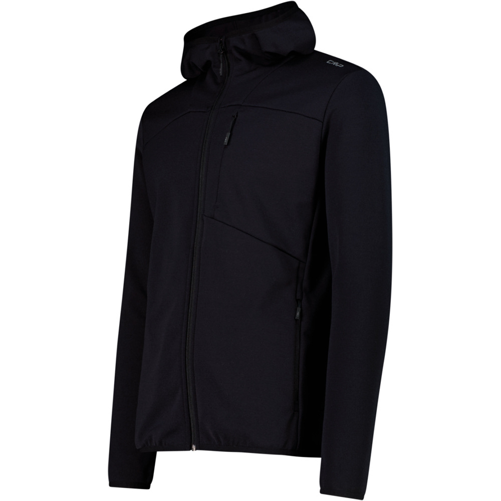 Cmp forro polar hombre MAN JACKET FIX HOOD vista detalle