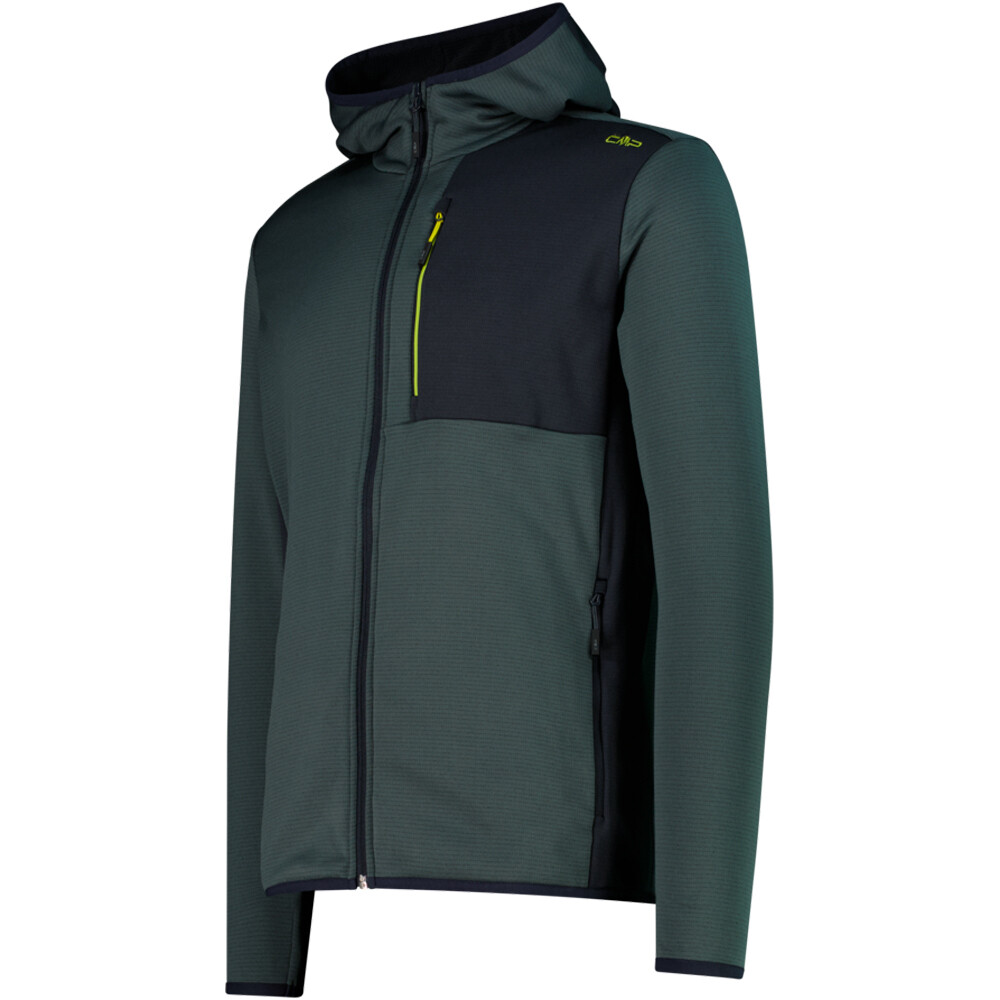 Cmp forro polar hombre MAN JACKET FIX HOOD vista detalle