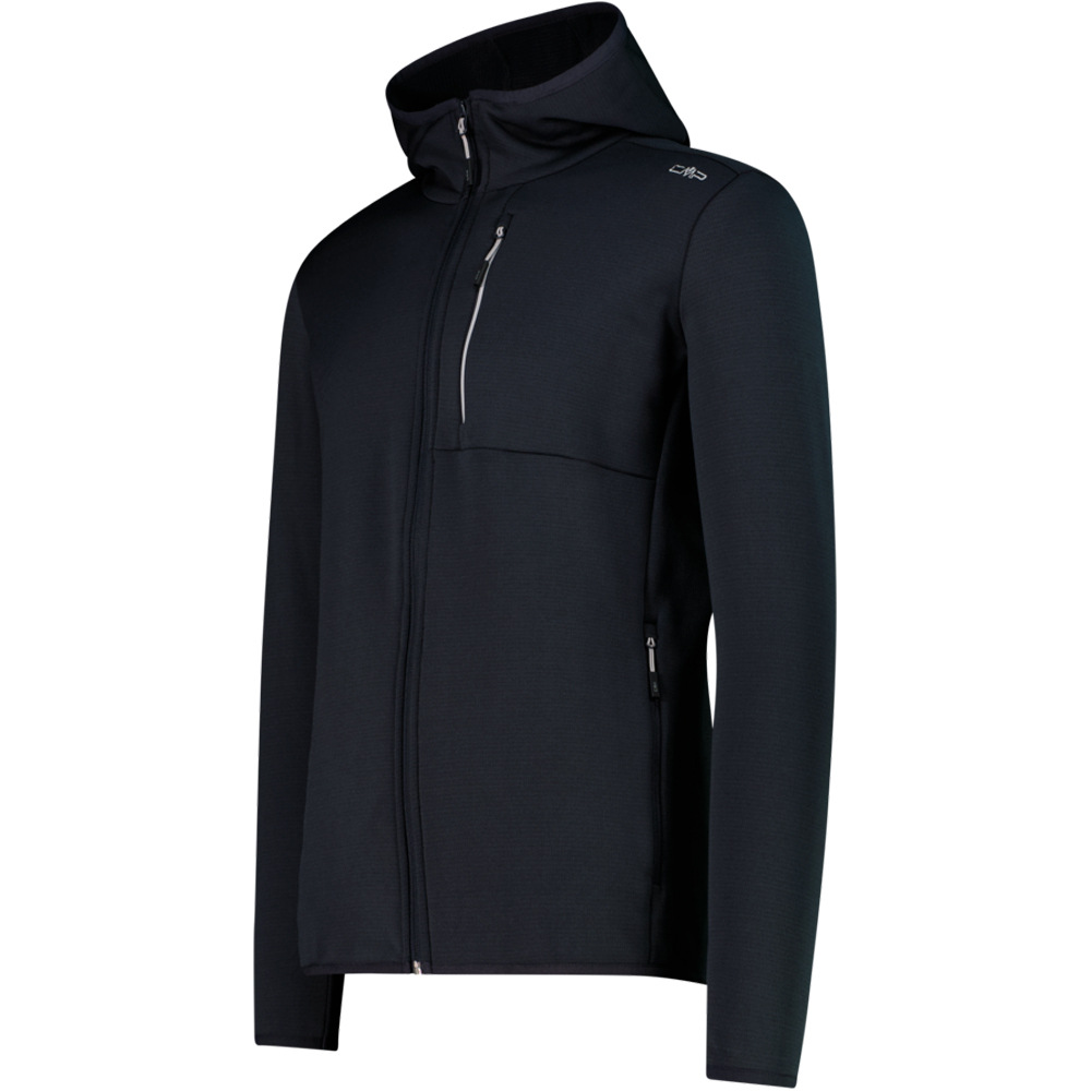 Cmp forro polar hombre MAN JACKET FIX HOOD vista detalle