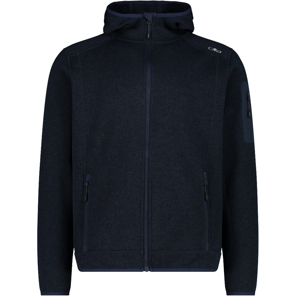 Cmp forro polar hombre MAN JACKET FIX HOOD vista frontal