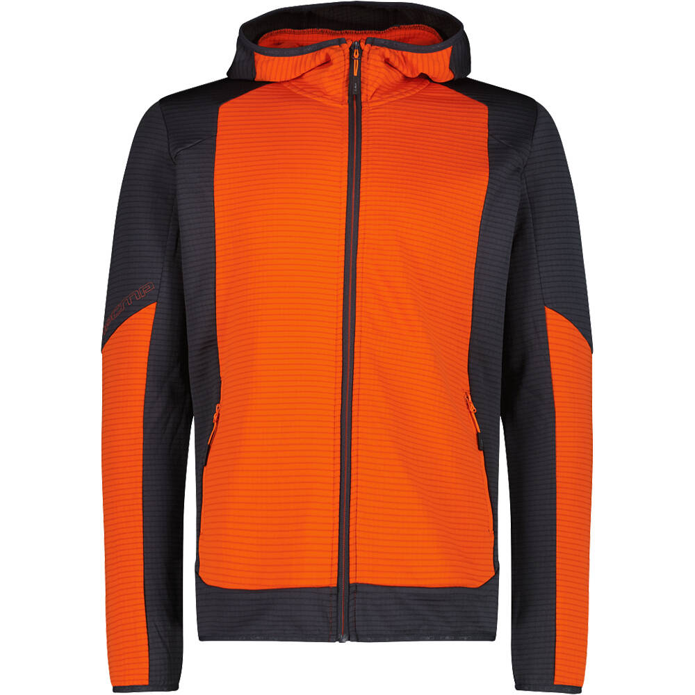 Cmp forro polar hombre MAN JACKET FIX HOOD vista frontal
