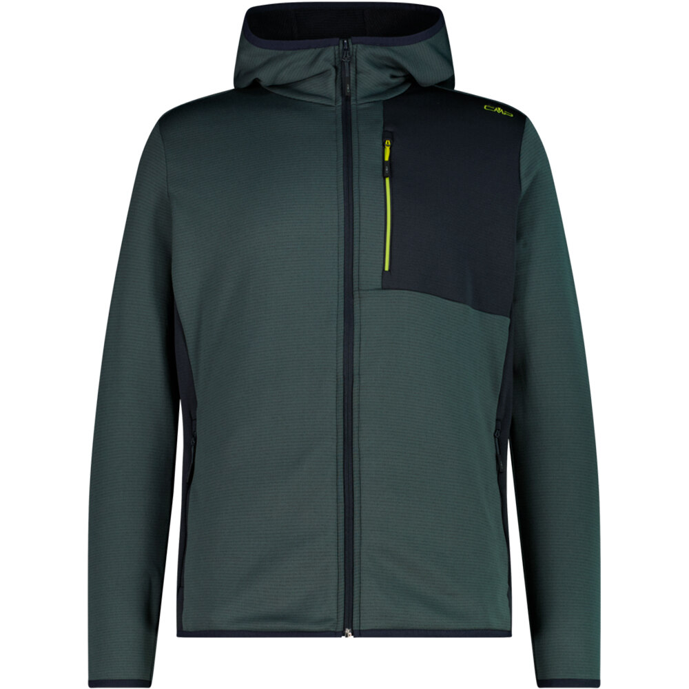 Cmp forro polar hombre MAN JACKET FIX HOOD vista frontal