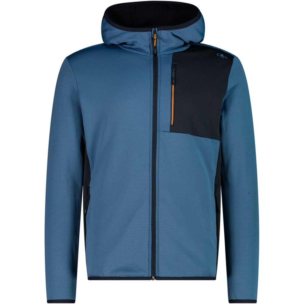 Cmp forro polar hombre MAN JACKET FIX HOOD vista frontal