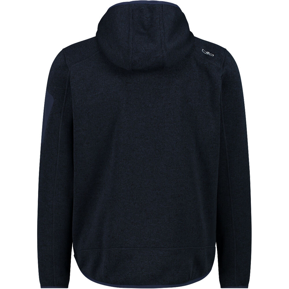 Cmp forro polar hombre MAN JACKET FIX HOOD vista trasera