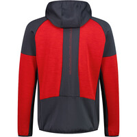 Cmp forro polar hombre MAN JACKET FIX HOOD vista trasera