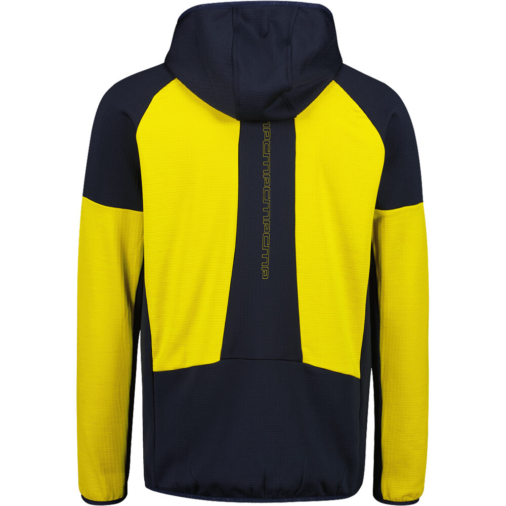 Cmp forro polar hombre MAN JACKET FIX HOOD vista trasera