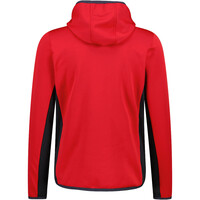 Cmp forro polar hombre MAN JACKET FIX HOOD vista trasera