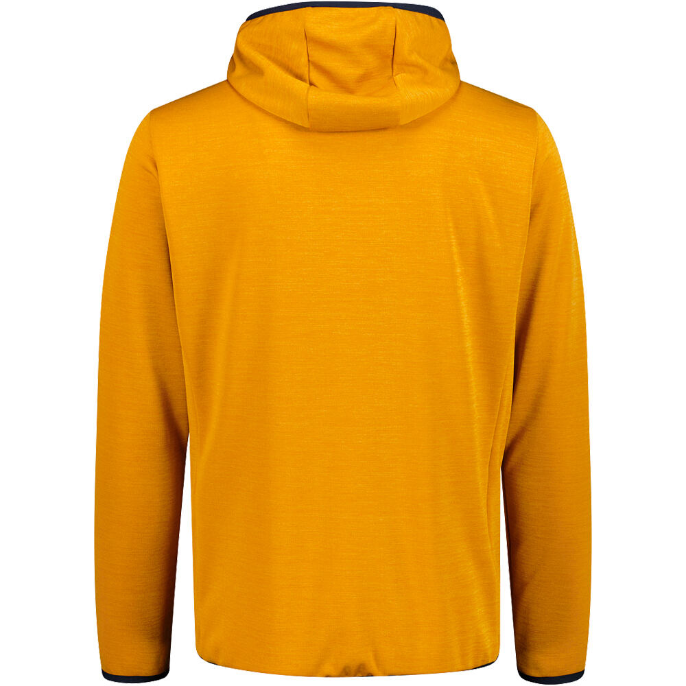 Cmp forro polar hombre MAN JACKET FIX HOOD vista trasera