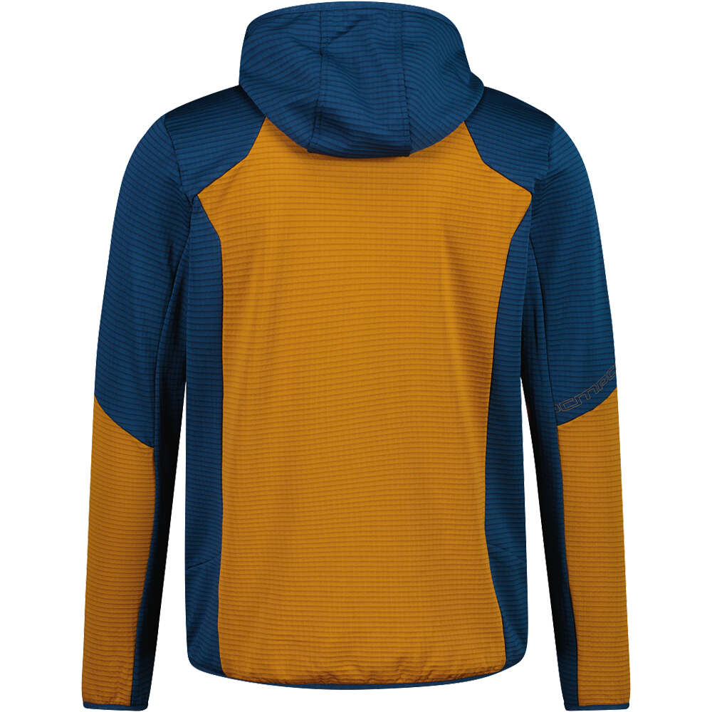 Cmp forro polar hombre MAN JACKET FIX HOOD vista trasera
