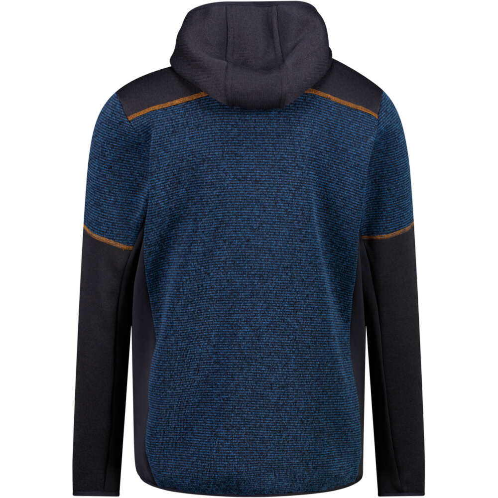 Cmp forro polar hombre MAN JACKET FIX HOOD vista trasera