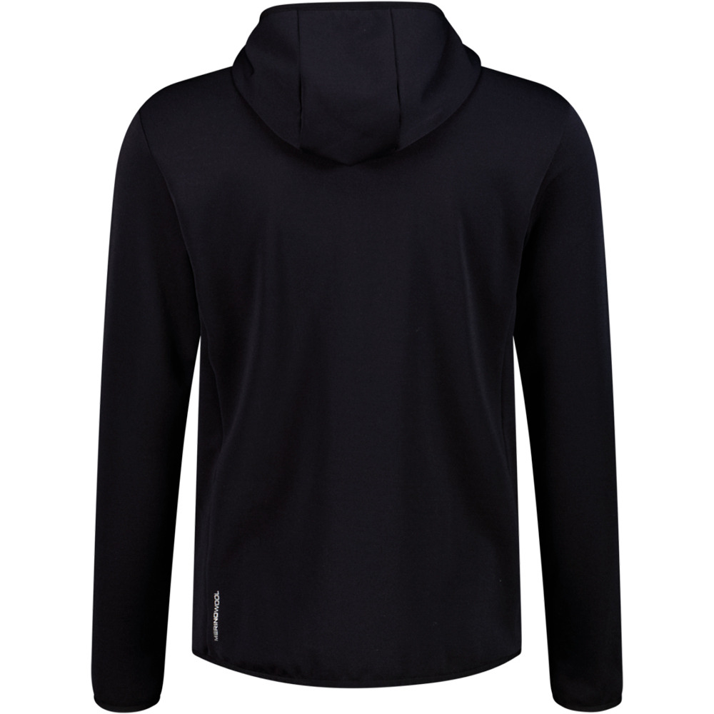 Cmp forro polar hombre MAN JACKET FIX HOOD vista trasera