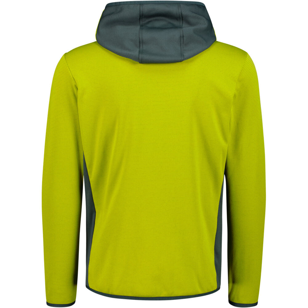 Cmp forro polar hombre MAN JACKET FIX HOOD vista trasera