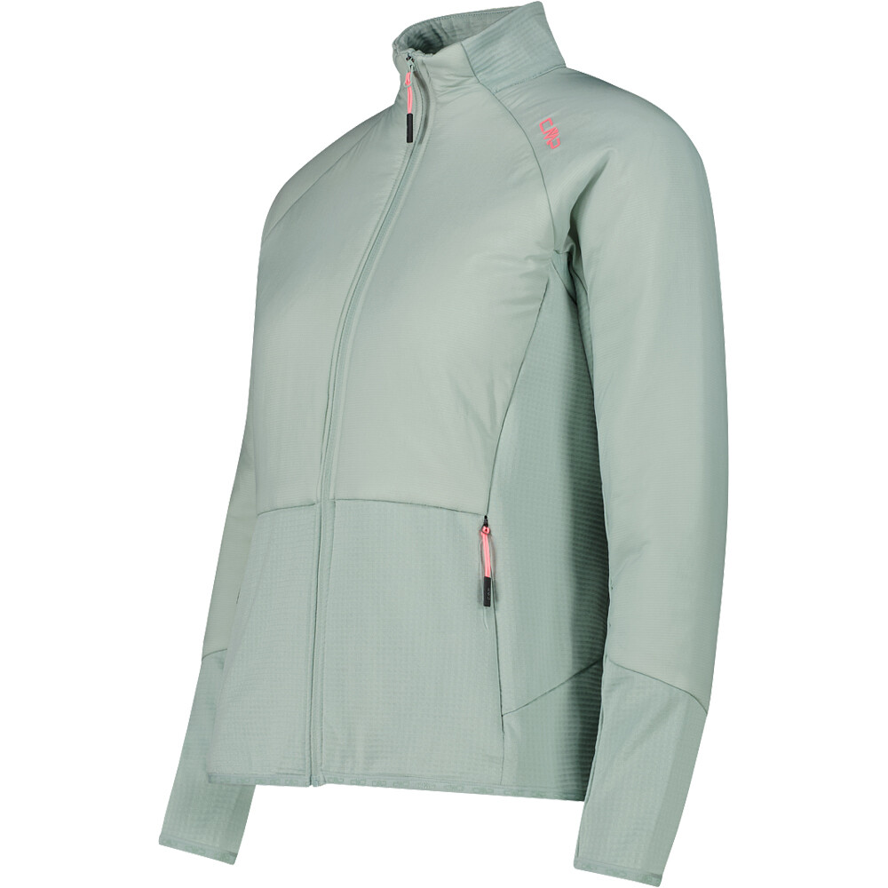Cmp forro polar mujer KILDAR WOMAN JACKET HYBRID vista detalle