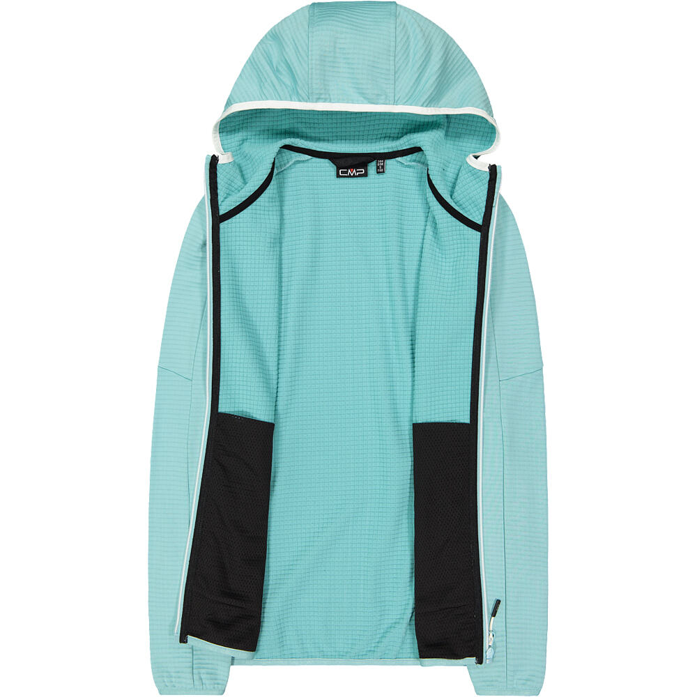 Cmp forro polar mujer WOMAN JACKET FIX HOOD 03