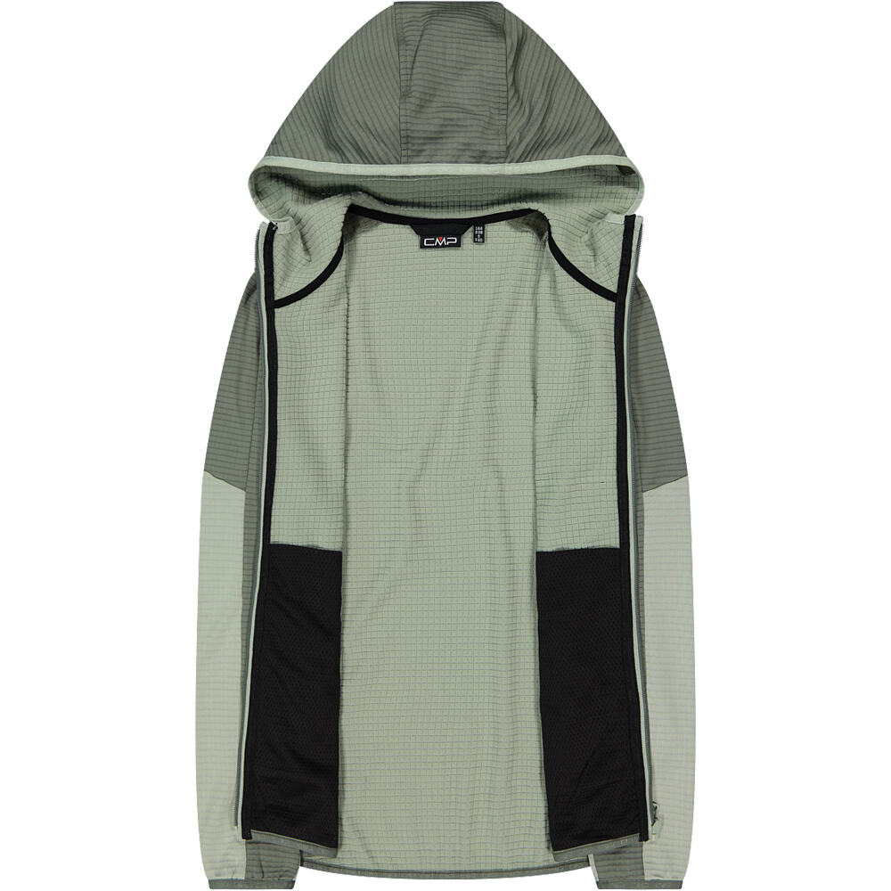 Cmp forro polar mujer WOMAN JACKET FIX HOOD 03