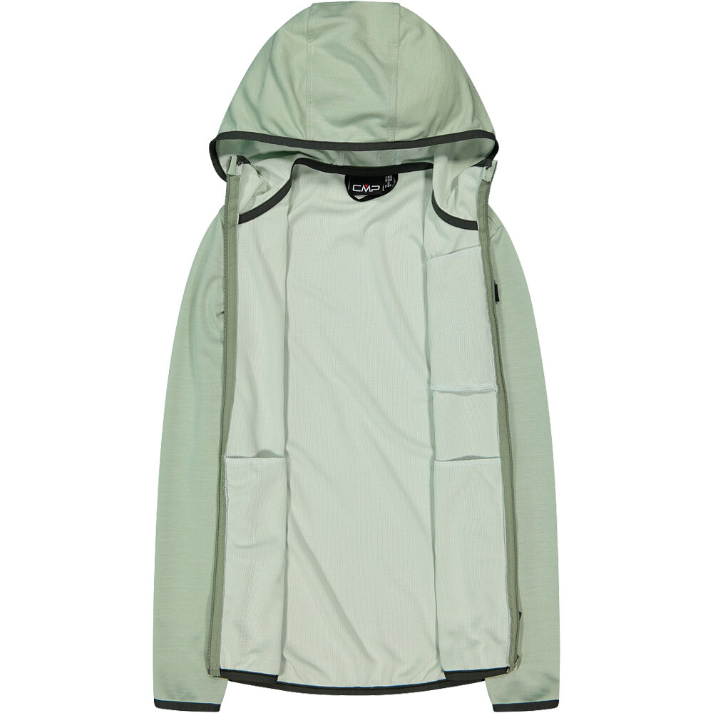 Cmp forro polar mujer WOMAN JACKET FIX HOOD 03