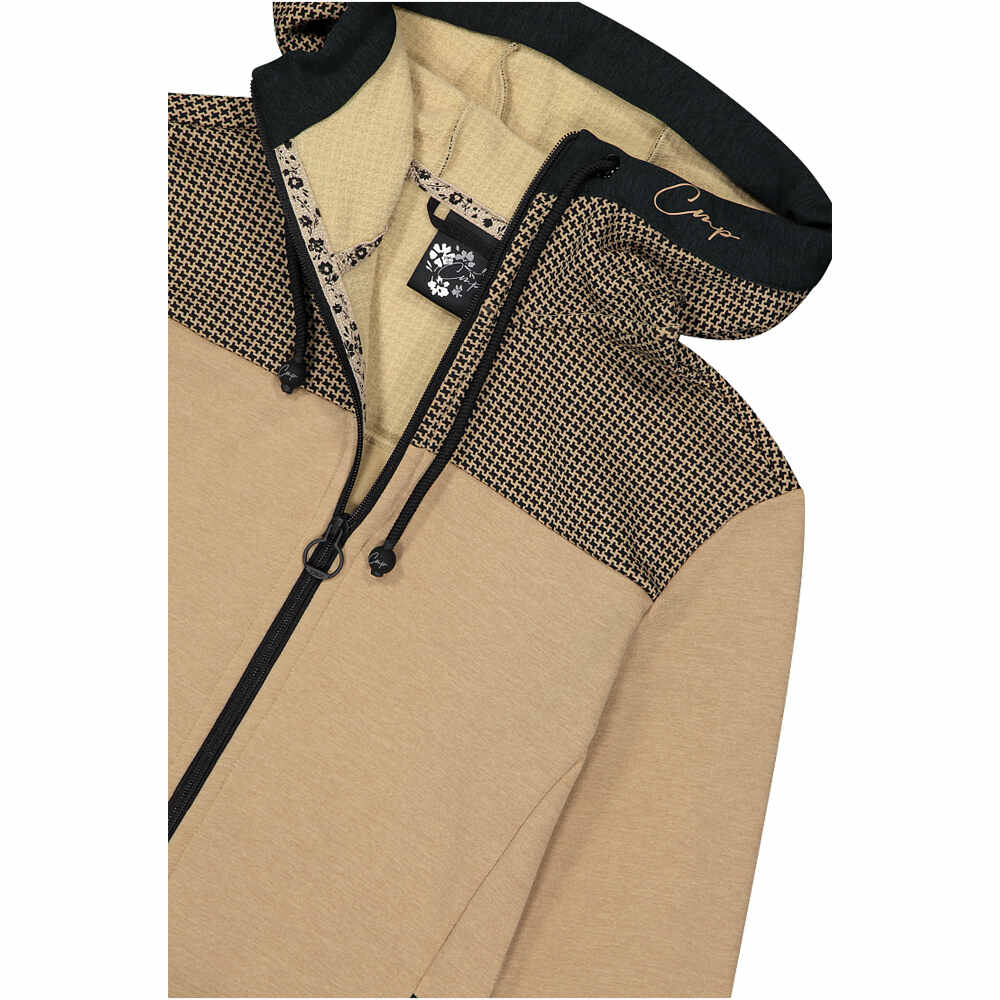 Cmp forro polar mujer WOMAN JACKET FIX HOOD 04