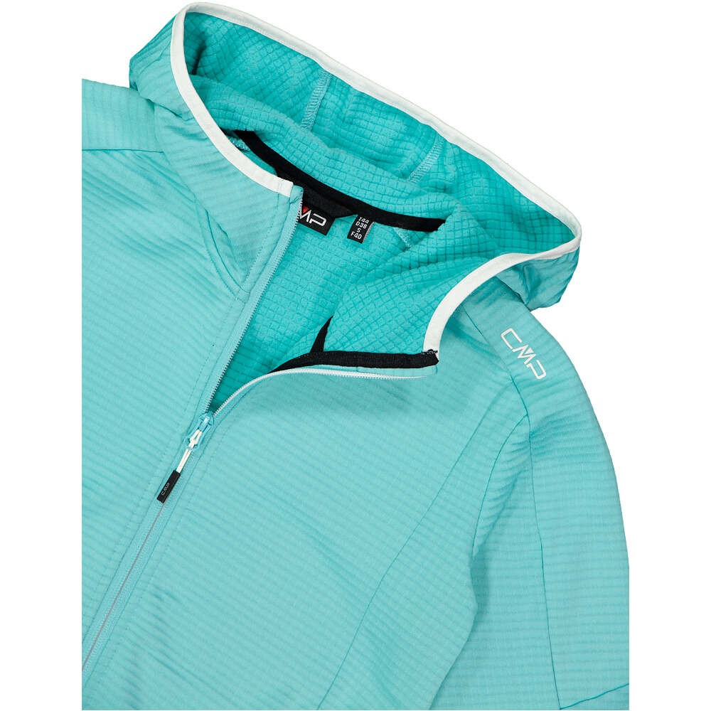 Cmp forro polar mujer WOMAN JACKET FIX HOOD 04