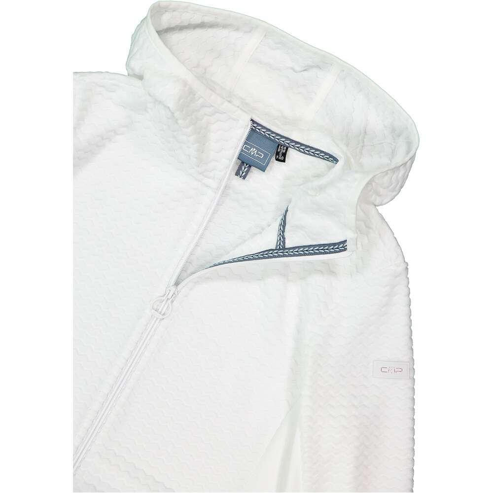 Cmp forro polar mujer WOMAN JACKET FIX HOOD 04