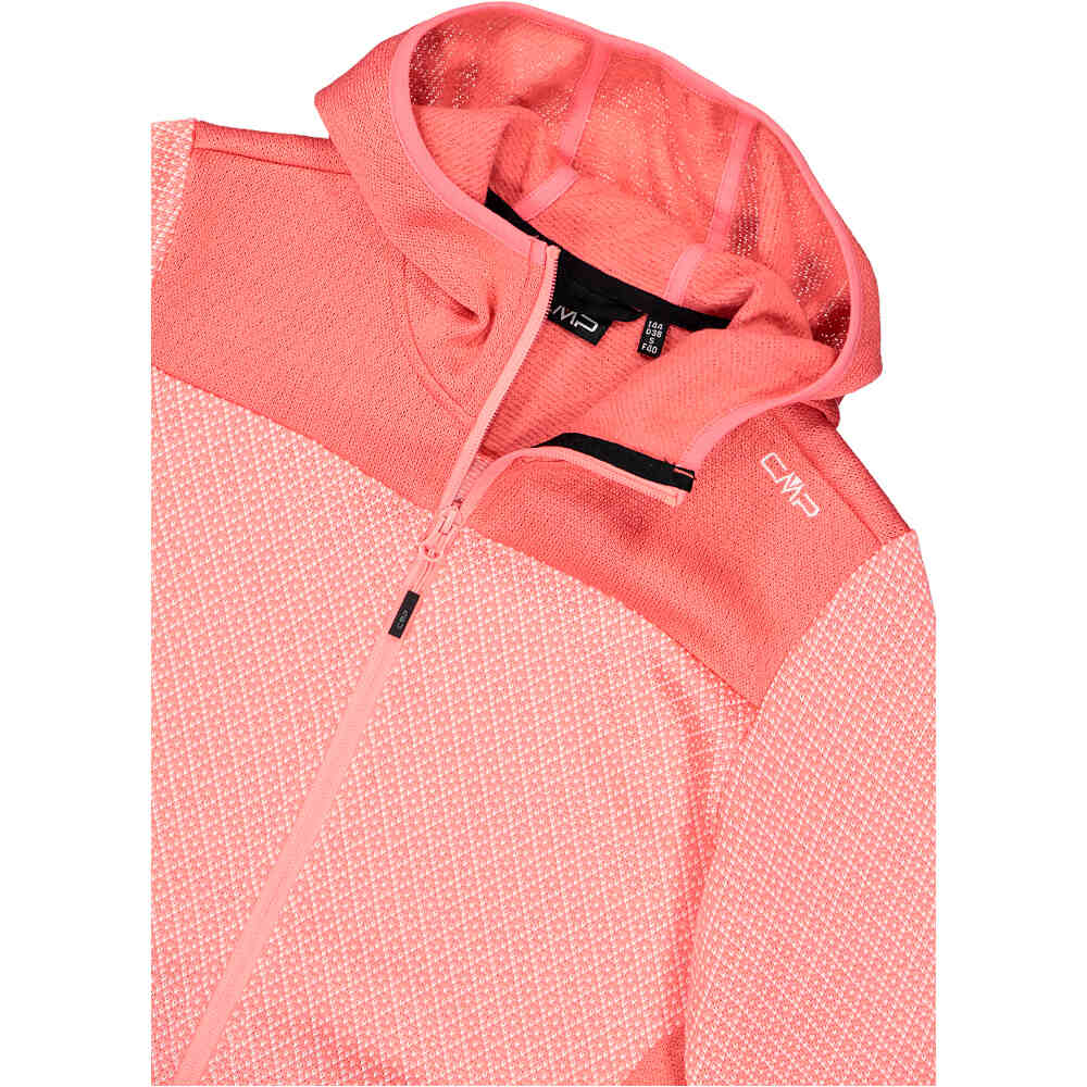 Cmp forro polar mujer WOMAN JACKET FIX HOOD 04