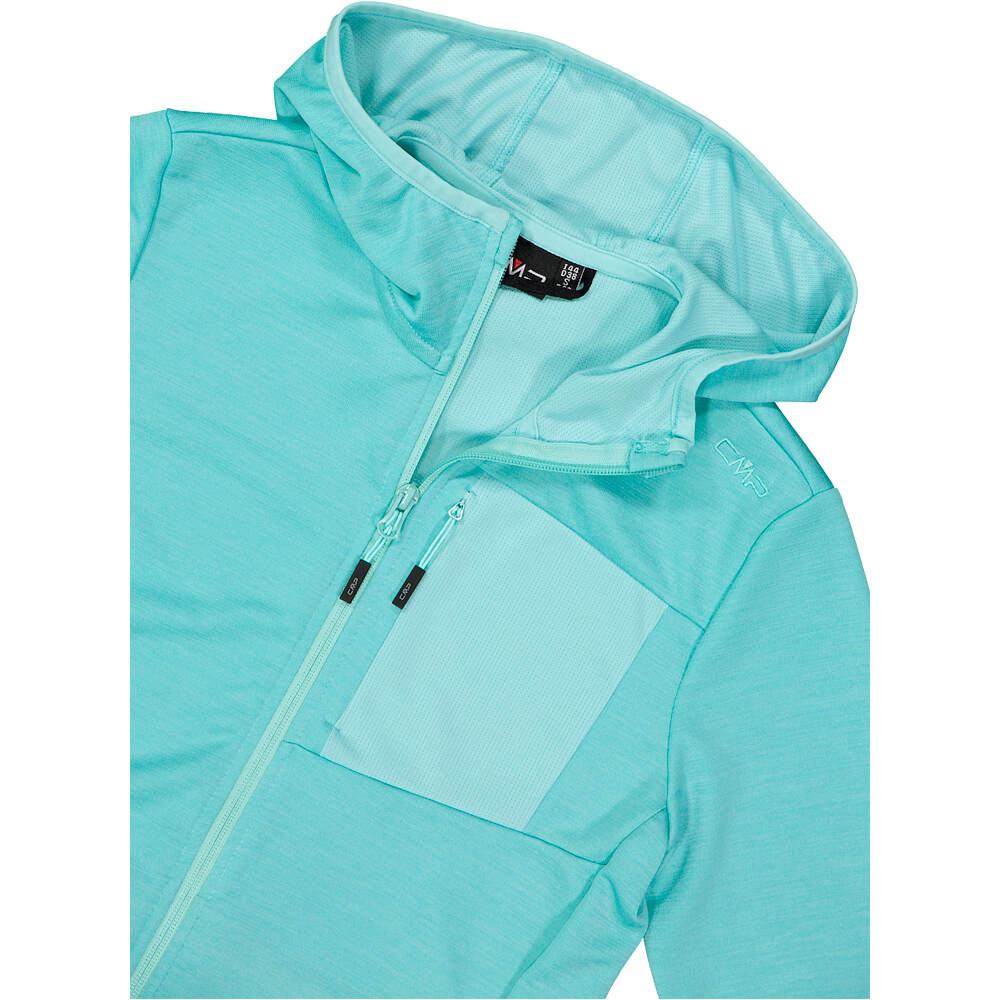 Cmp forro polar mujer WOMAN JACKET FIX HOOD 04