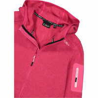 Cmp forro polar mujer WOMAN JACKET FIX HOOD 05