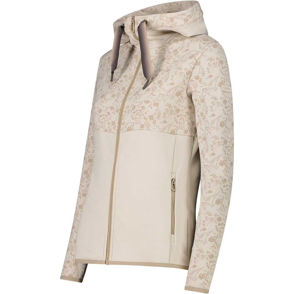 Cmp forro polar mujer WOMAN JACKET FIX HOOD vista detalle