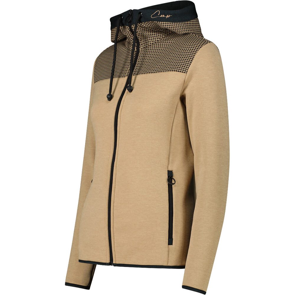 Cmp forro polar mujer WOMAN JACKET FIX HOOD vista detalle