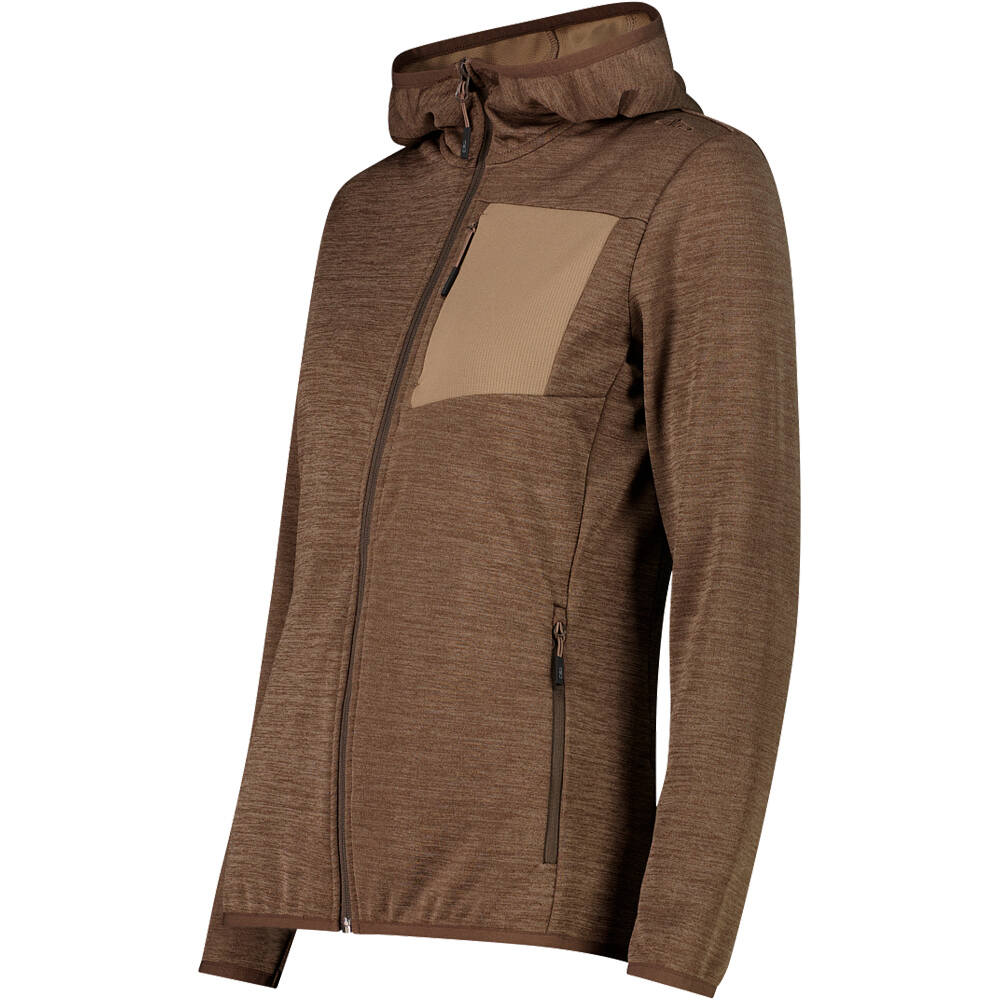 Cmp forro polar mujer WOMAN JACKET FIX HOOD vista detalle